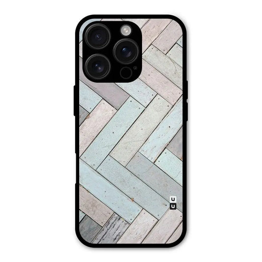 Wooden ZigZag Design Shockproof Hybrid Protection (Metal + TPU) Back Case Cover CoversCart