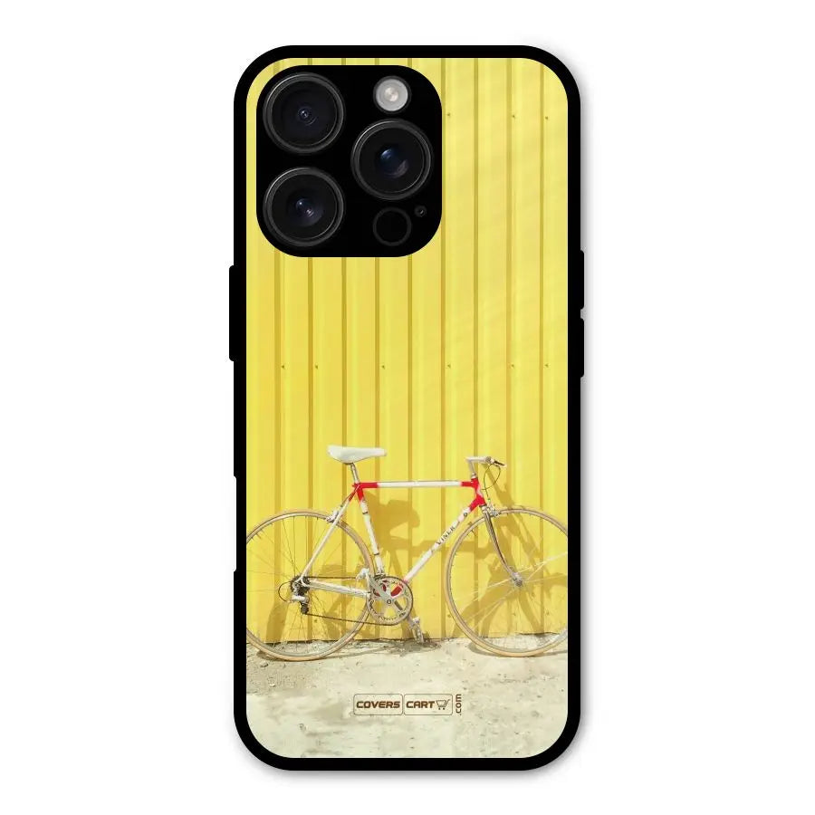 Yellow Cycle Classic Shockproof Hybrid Protection (Metal + TPU) Back Case Cover CoversCart