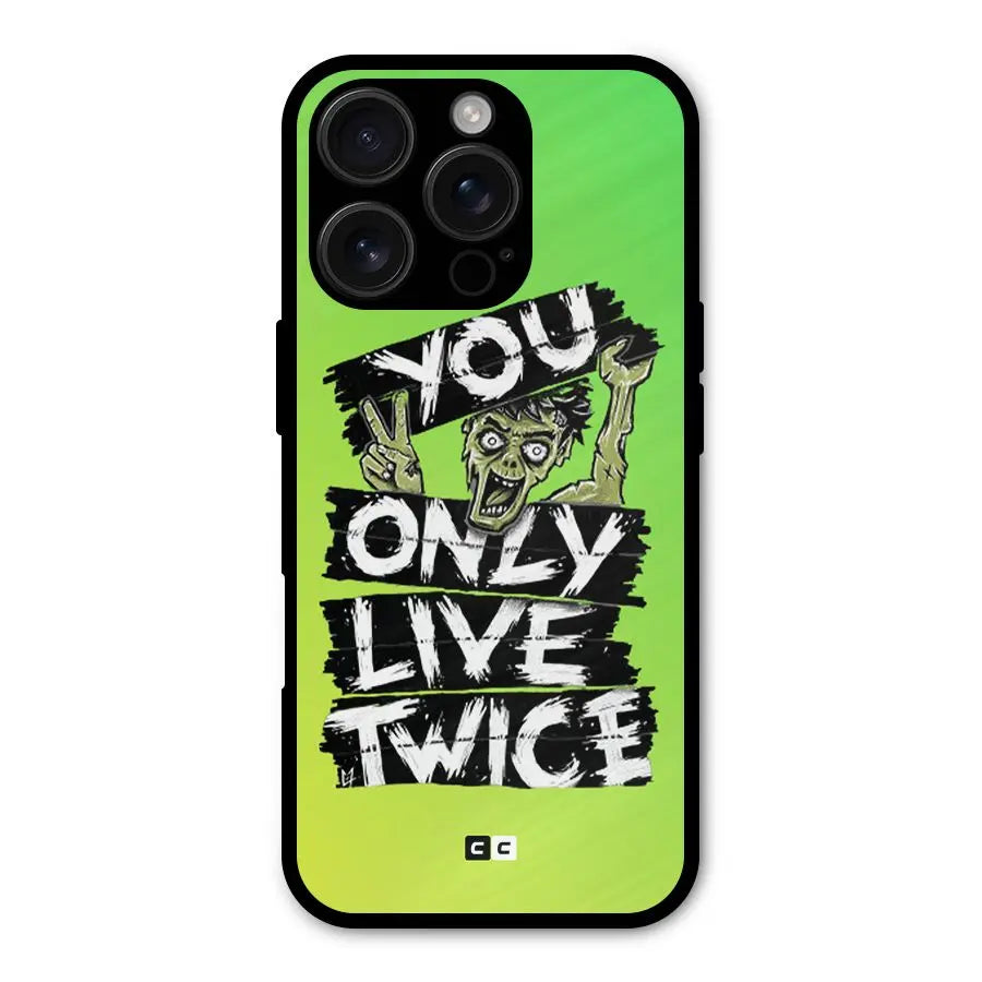 Yolo Zombie Shockproof Hybrid Protection (Metal + TPU) Back Case Cover CoversCart