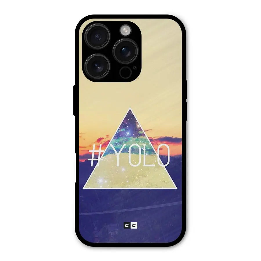 Yolo illuminati Shockproof Hybrid Protection (Metal + TPU) Back Case Cover CoversCart