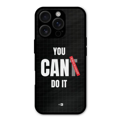 You Can Do It Shockproof Hybrid Protection (Metal + TPU) Back Case Cover CoversCart