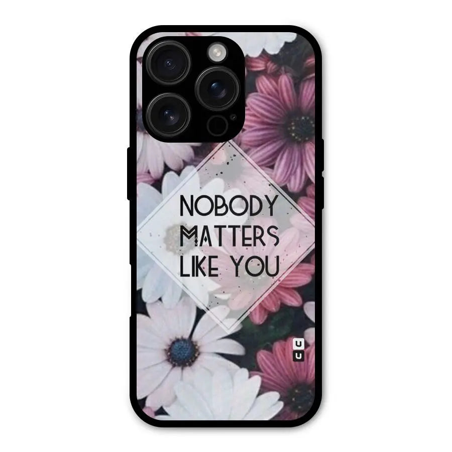 You Matter Shockproof Hybrid Protection (Metal + TPU) Back Case Cover CoversCart