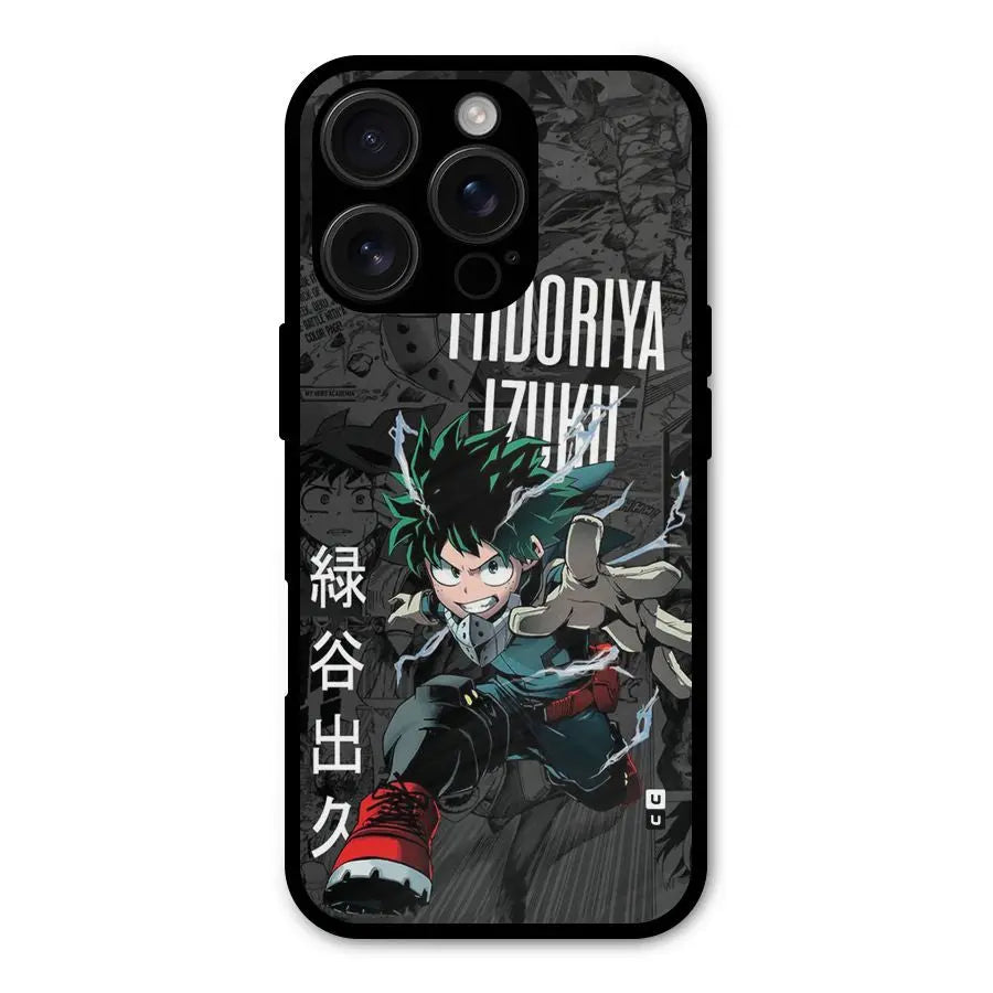 Young Midoriya Shockproof Hybrid Protection (Metal + TPU) Back Case Cover CoversCart