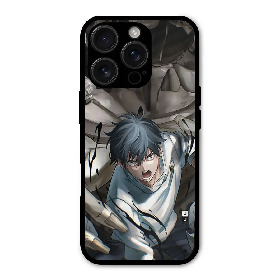 Yuta in the Battle Shockproof Hybrid Protection (Metal + TPU) Back Case Cover CoversCart
