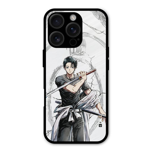 Yuta With Katana Shockproof Hybrid Protection (Metal + TPU) Back Case Cover