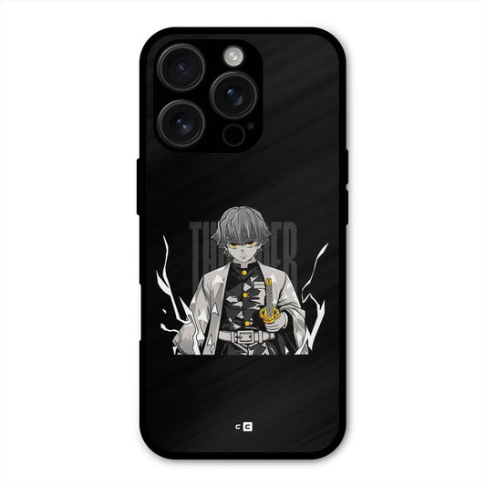 Zenitsu Agatsuma Shockproof Hybrid Protection (Metal + TPU) Back Case Cover