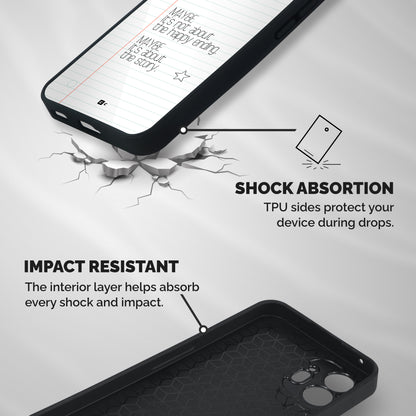 About Story Shockproof Hybrid Protection (Metal + TPU) Back Case Cover