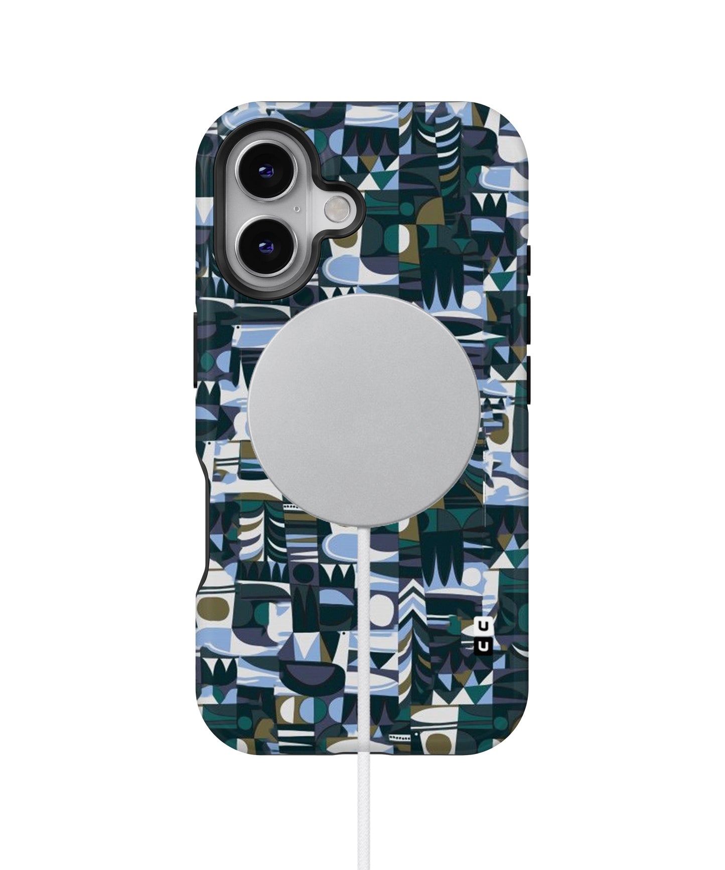 Abstract Blues MagSafe Bumper Case