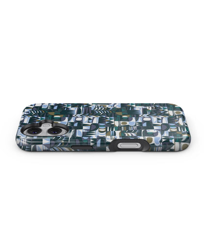 Abstract Blues MagSafe Bumper Case