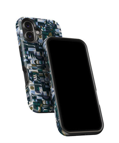 Abstract Blues MagSafe Bumper Case