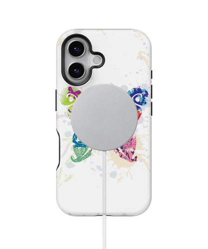 Abstract Butterfly MagSafe Bumper Case