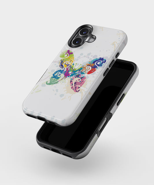 Abstract Butterfly MagSafe Bumper Case