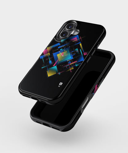 Abstract Clock MagSafe Bumper Case