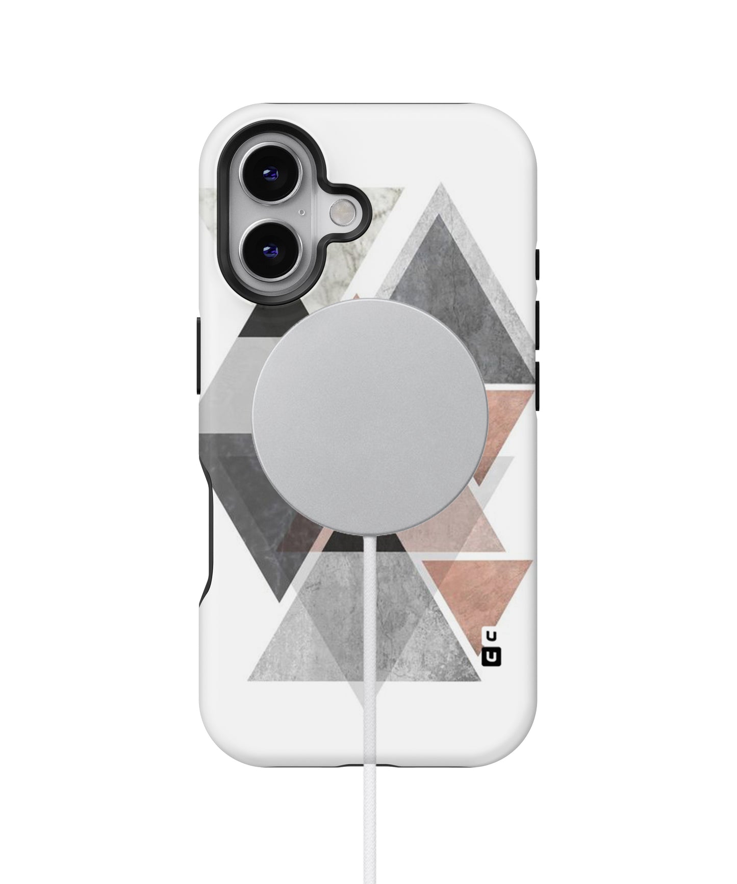 Abstract Diamond Pink Design MagSafe Bumper Case