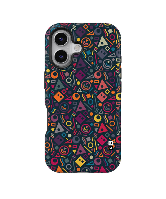 Abstract Figures MagSafe Bumper Case