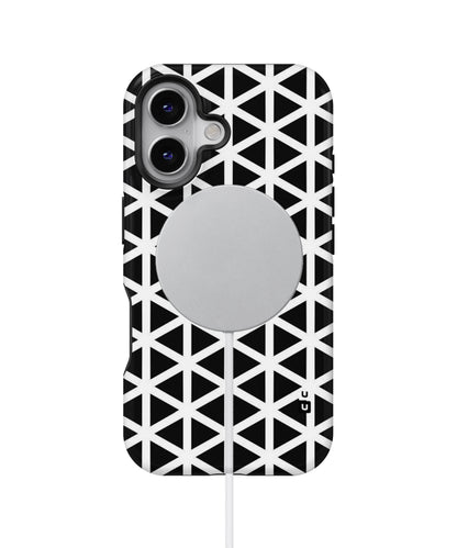 Abstract Geometry Maze MagSafe Bumper Case