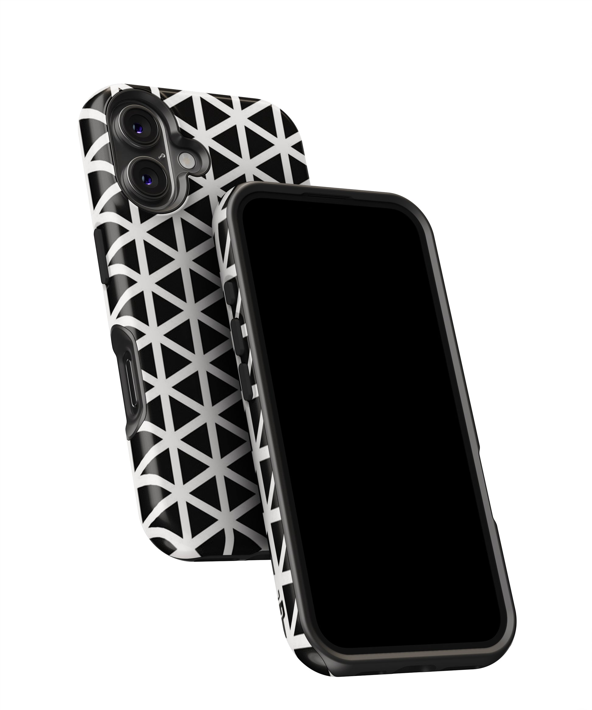 Abstract Geometry Maze MagSafe Bumper Case
