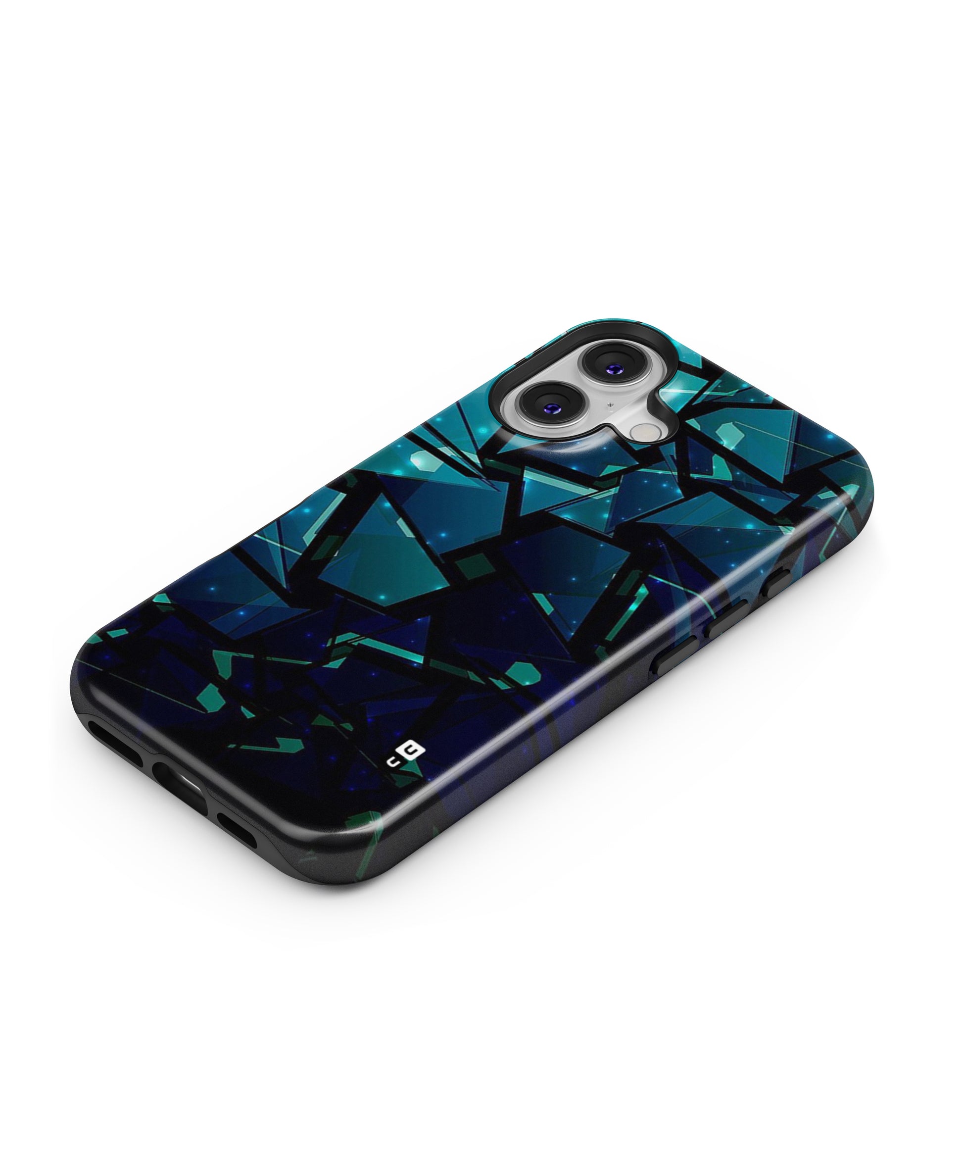 Abstract Glass Design MagSafe Bumper Case
