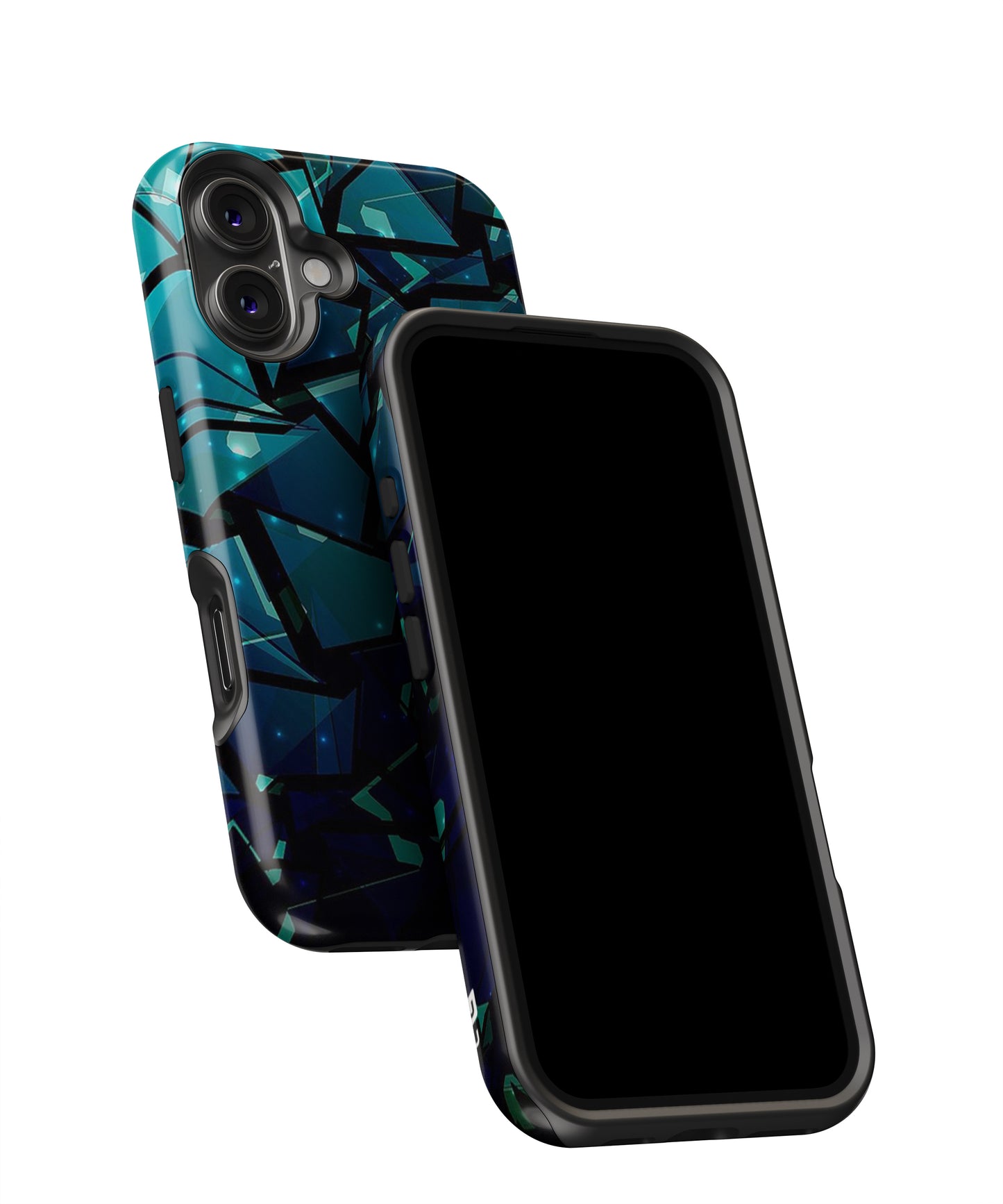 Abstract Glass Design MagSafe Bumper Case