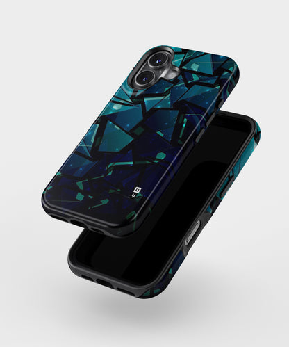 Abstract Glass Design MagSafe Bumper Case