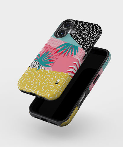 Abstract Grass Hues MagSafe Bumper Case