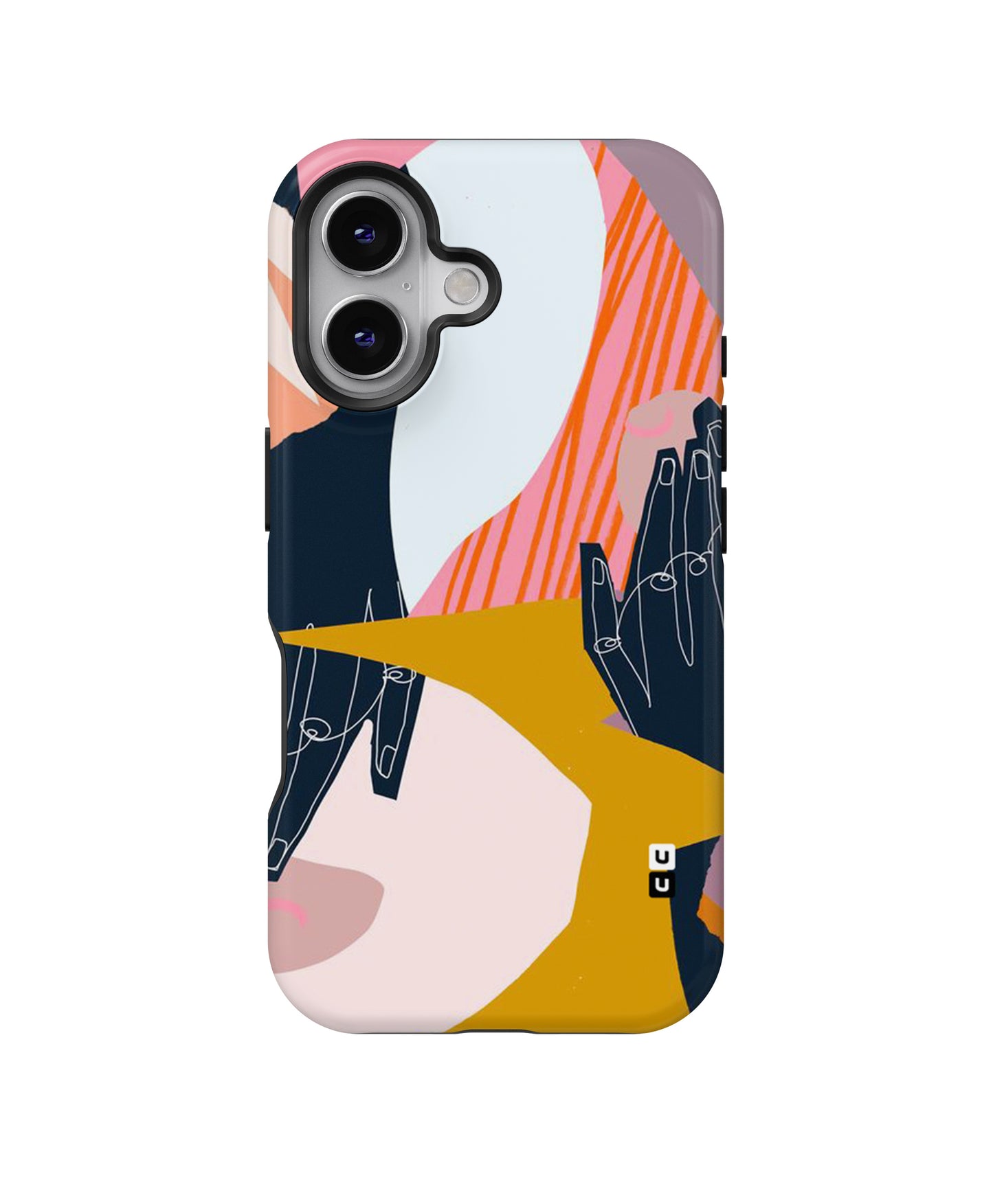 Abstract Hands MagSafe Bumper Case