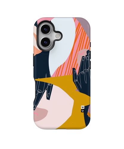 Abstract Hands MagSafe Bumper Case