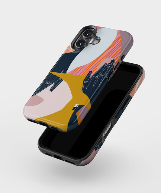 Abstract Hands MagSafe Bumper Case