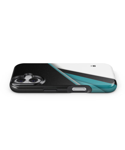 Abstract Lines of Blue MagSafe Bumper Case