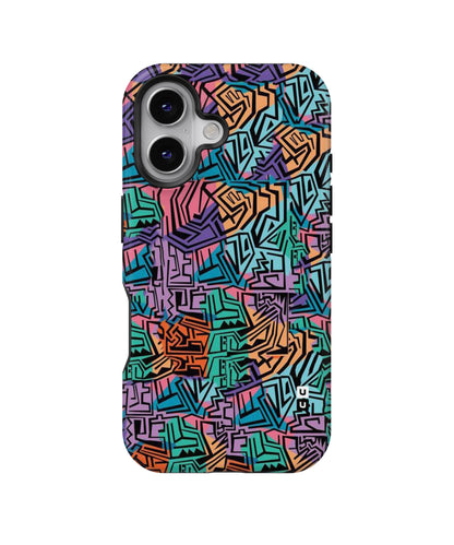 Abstract Lining Colors MagSafe Bumper Case