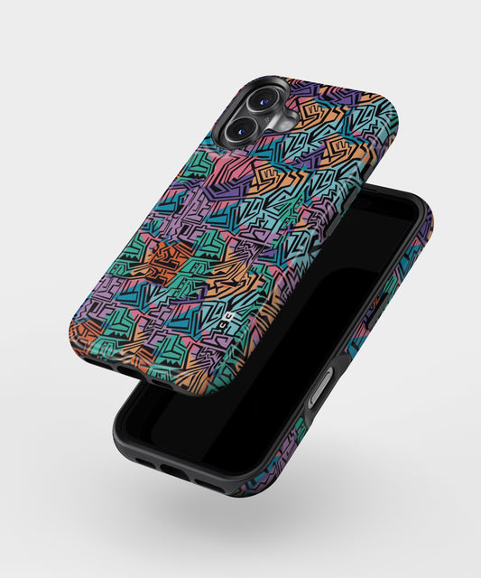 Abstract Lining Colors MagSafe Bumper Case