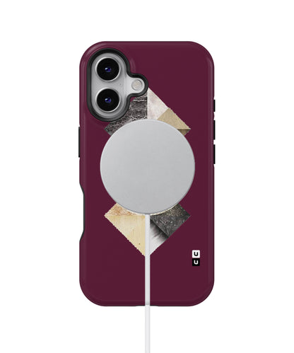 Abstract Marble Pattern MagSafe Bumper Case
