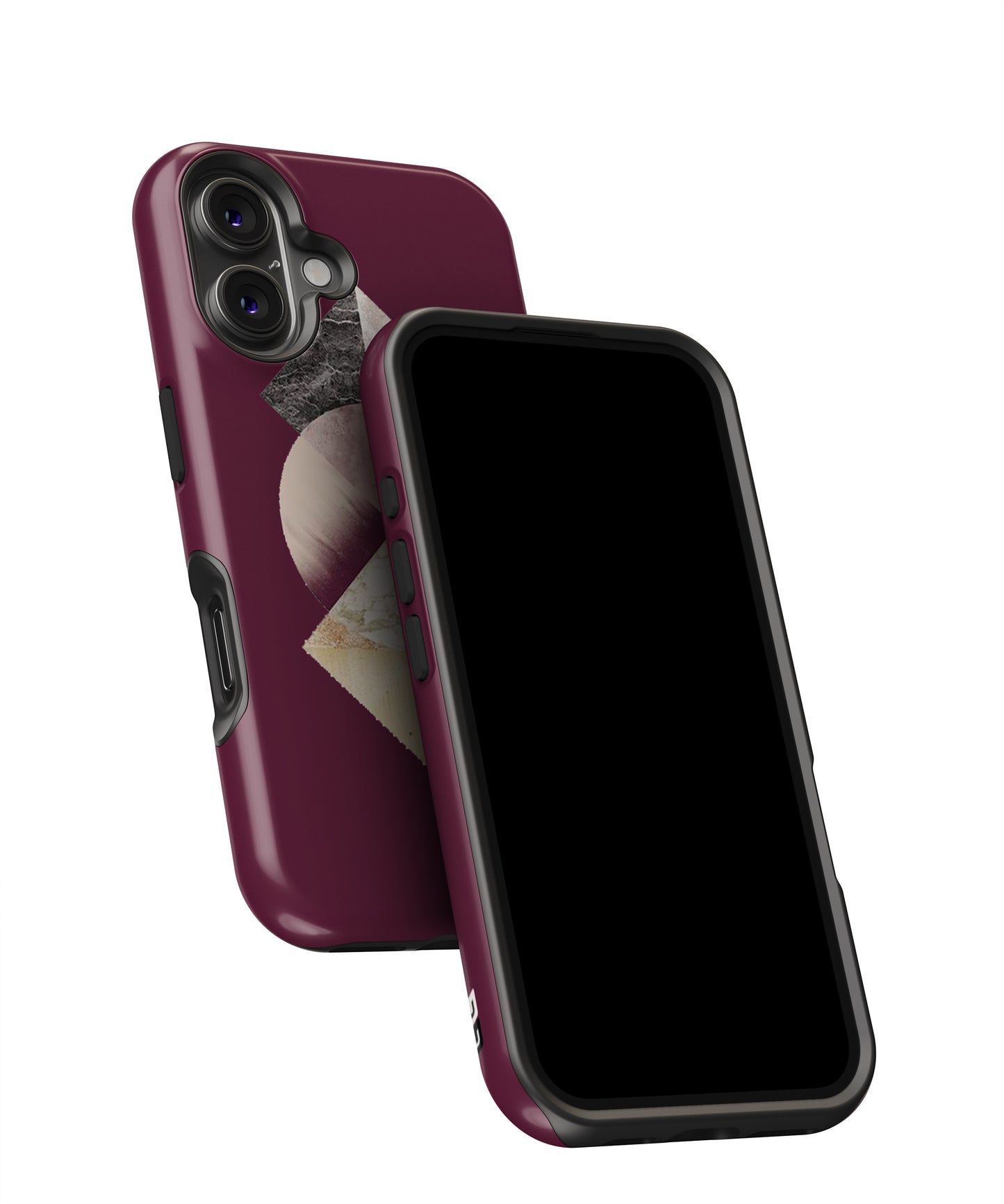 Abstract Marble Pattern MagSafe Bumper Case