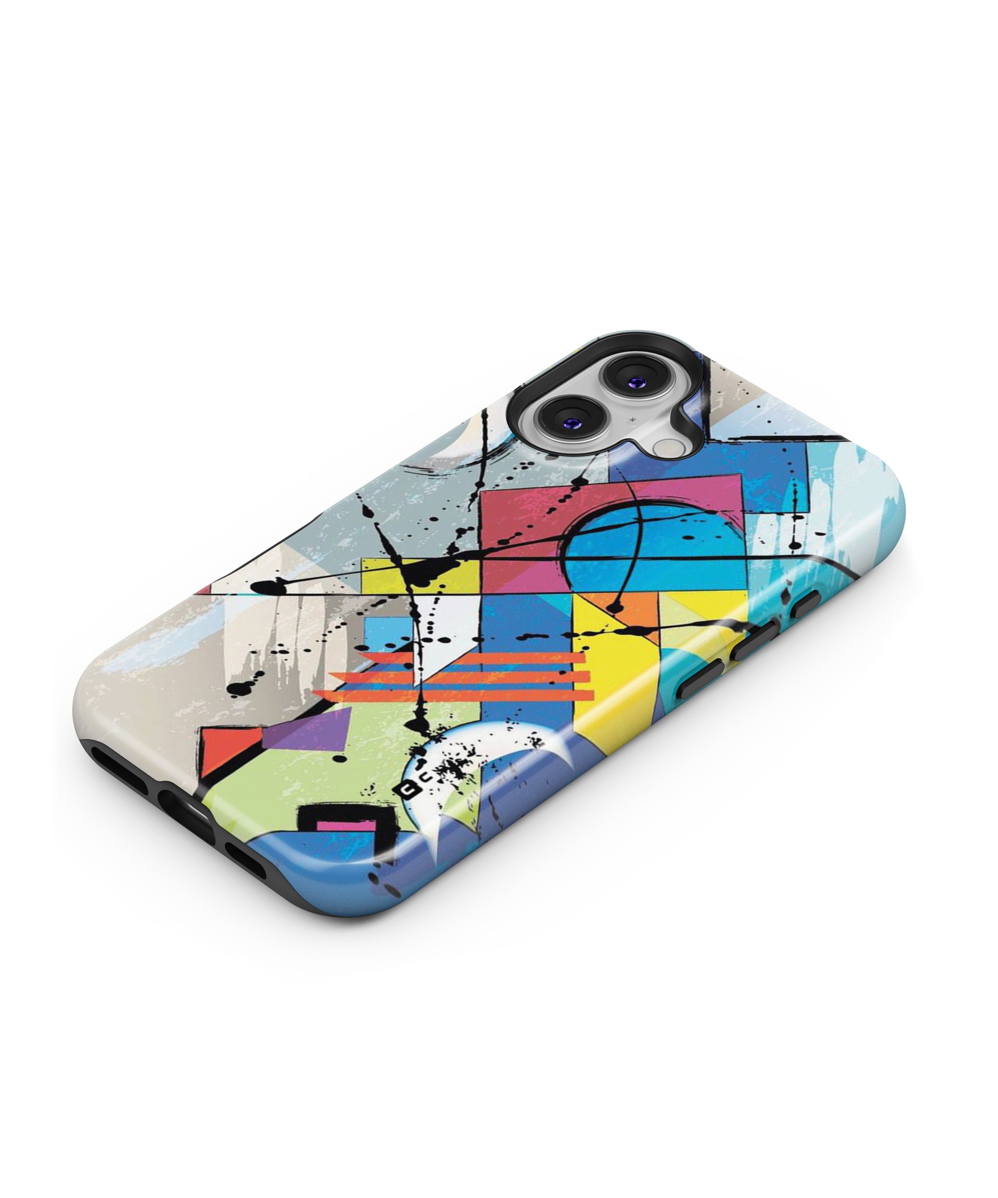 Abstract Paint Shape MagSafe Bumper Case