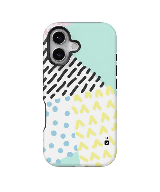 Abstract Pastel MagSafe Bumper Case