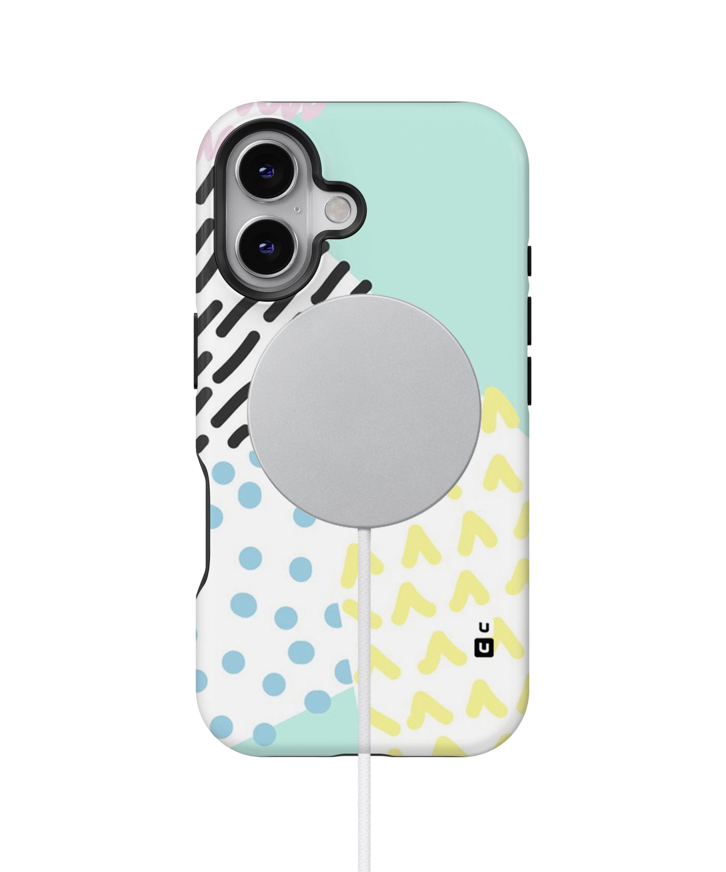 Abstract Pastel MagSafe Bumper Case