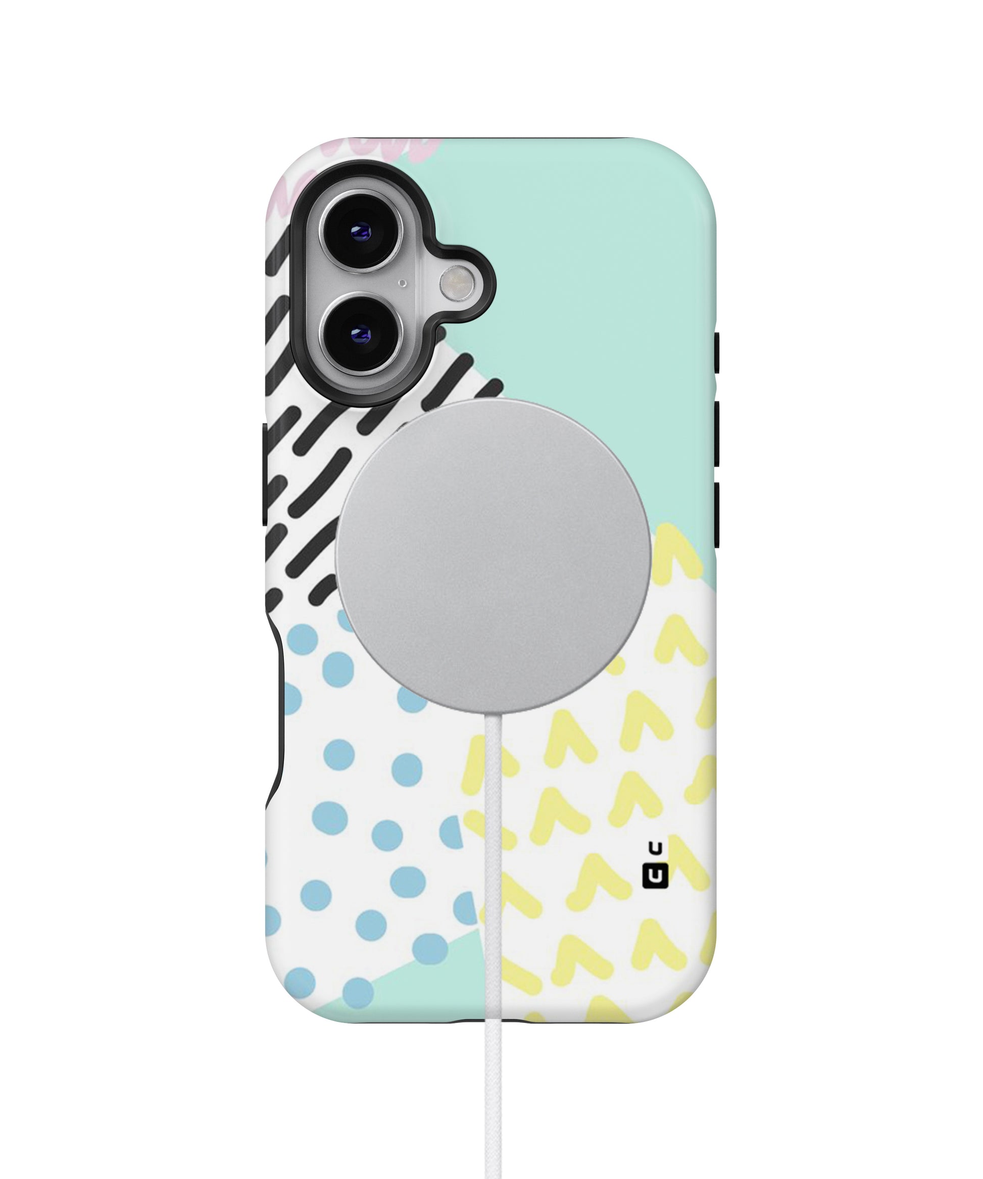 Abstract Pastel MagSafe Bumper Case