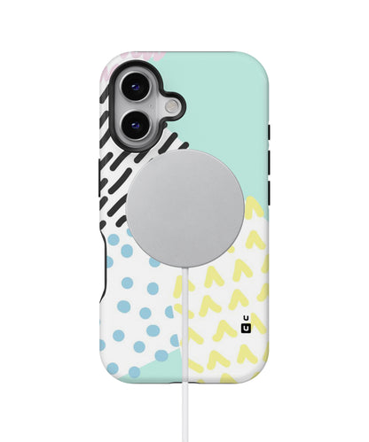 Abstract Pastel MagSafe Bumper Case