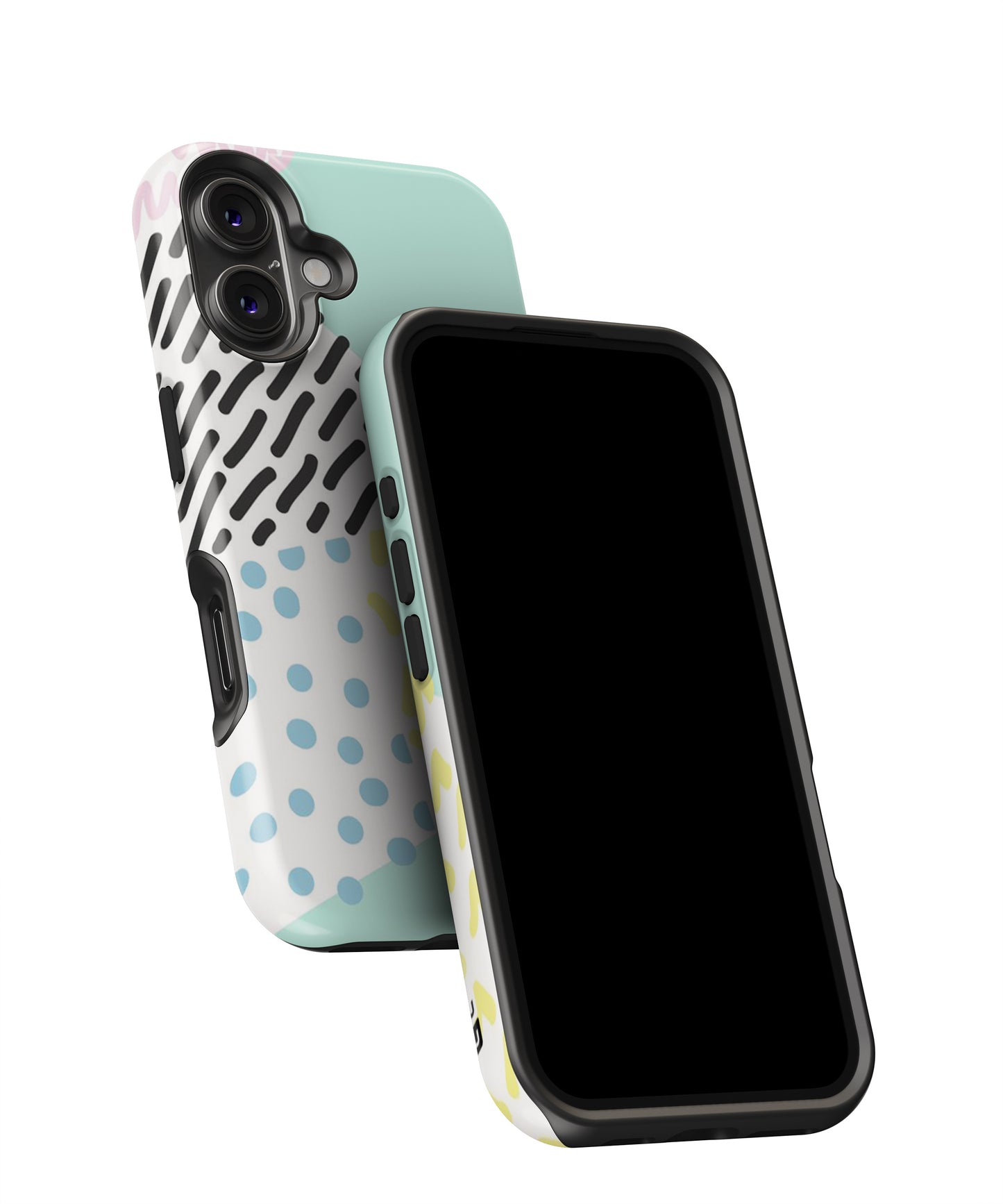 Abstract Pastel MagSafe Bumper Case