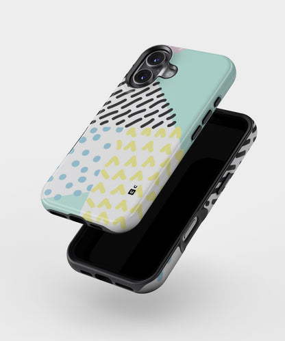 Abstract Pastel MagSafe Bumper Case