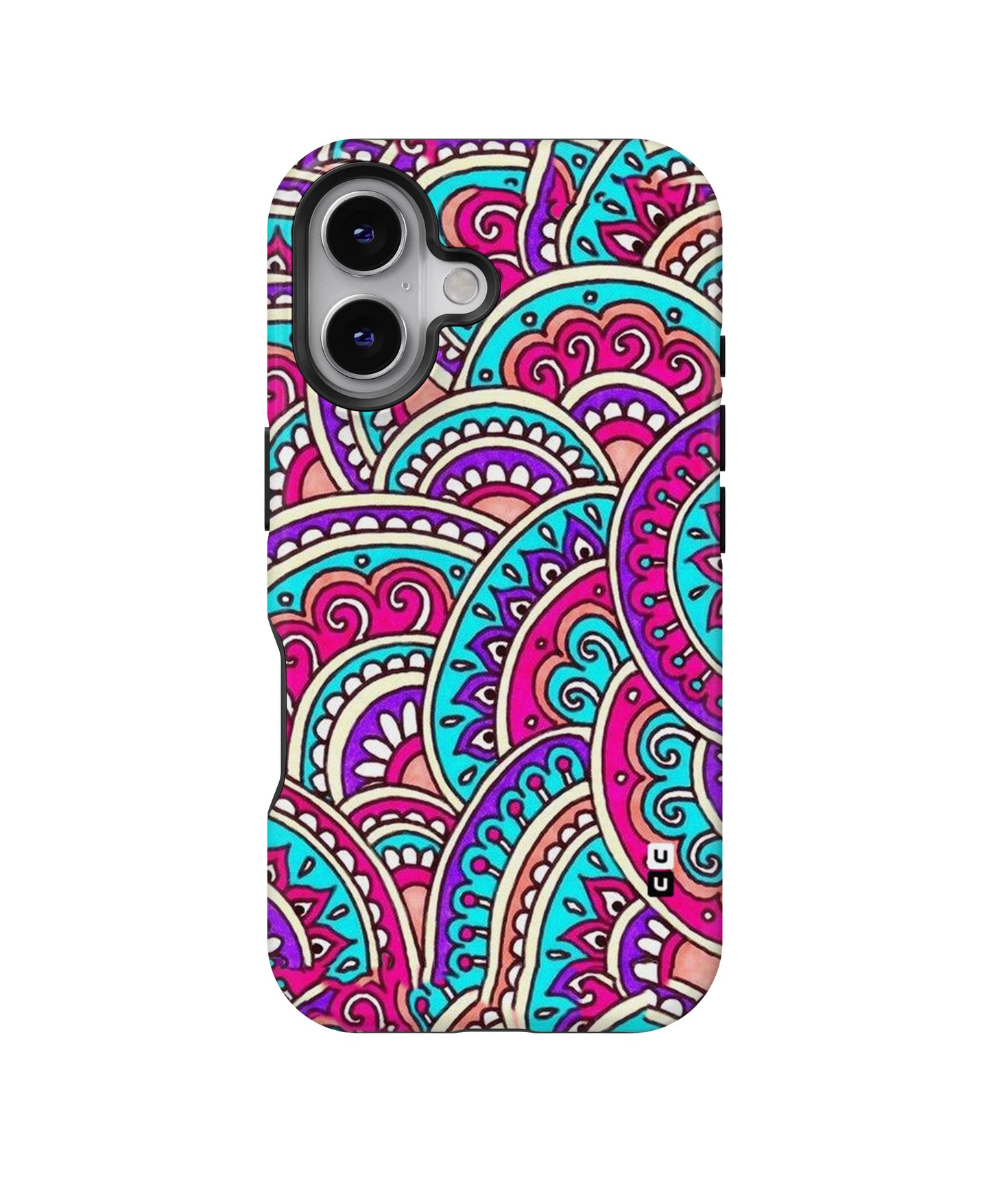 Abstract Rangoli Design MagSafe Bumper Case