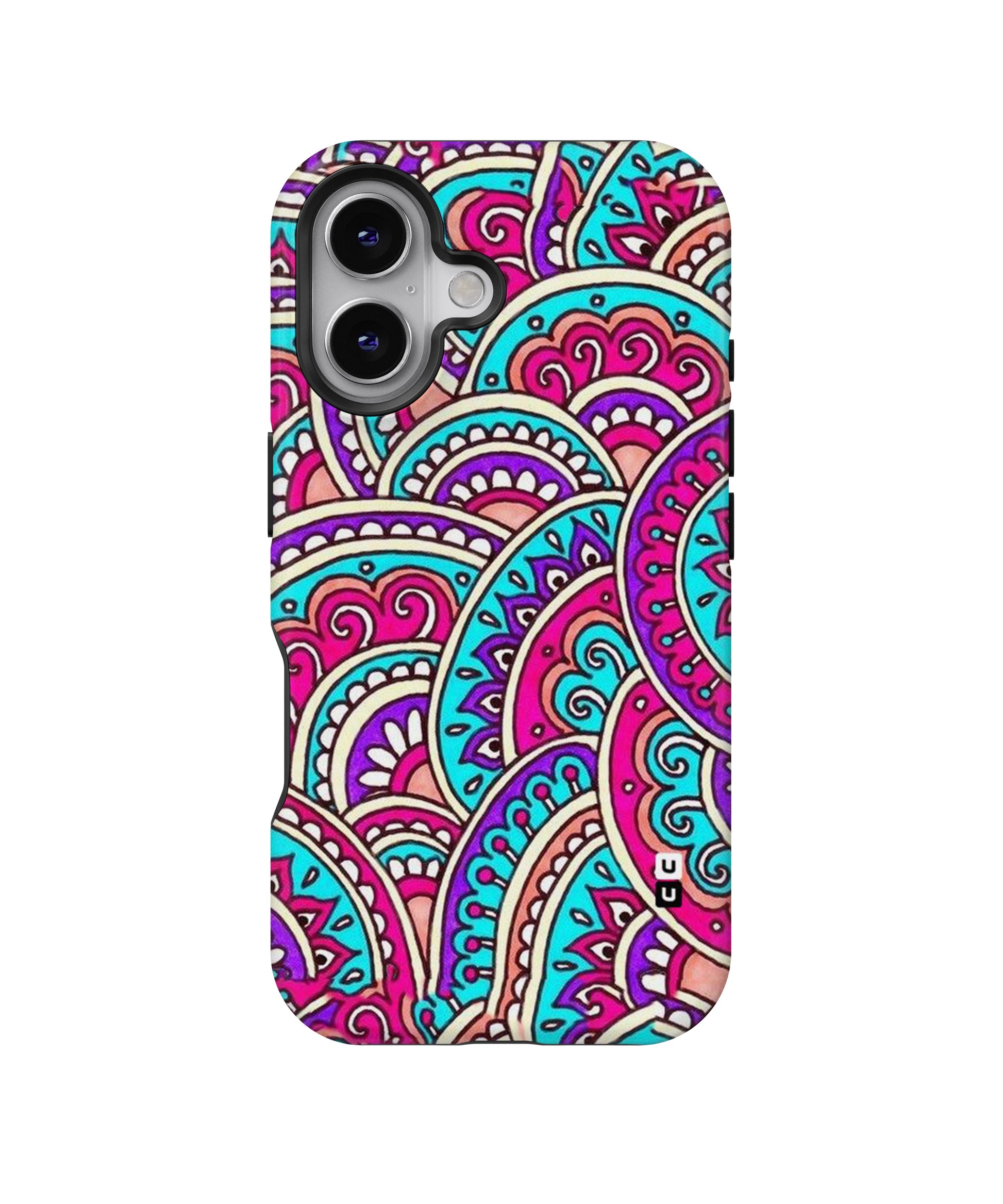 Abstract Rangoli Design MagSafe Bumper Case