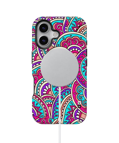 Abstract Rangoli Design MagSafe Bumper Case
