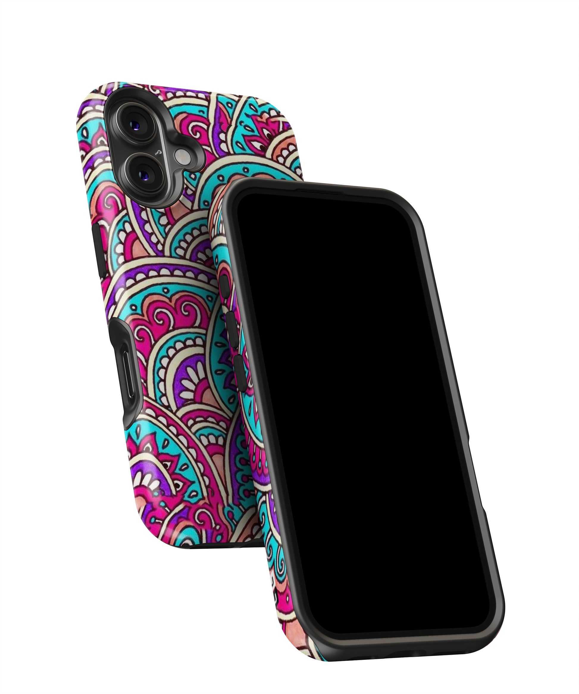 Abstract Rangoli Design MagSafe Bumper Case
