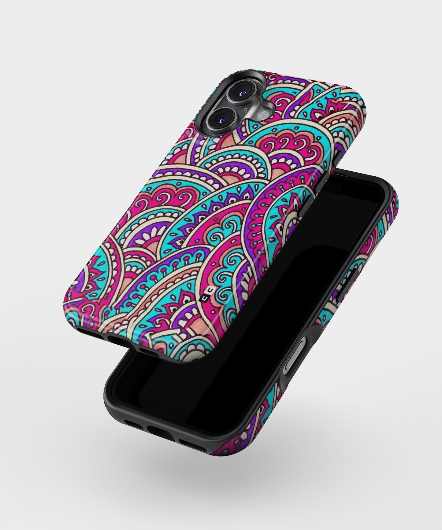 Abstract Rangoli Design MagSafe Bumper Case