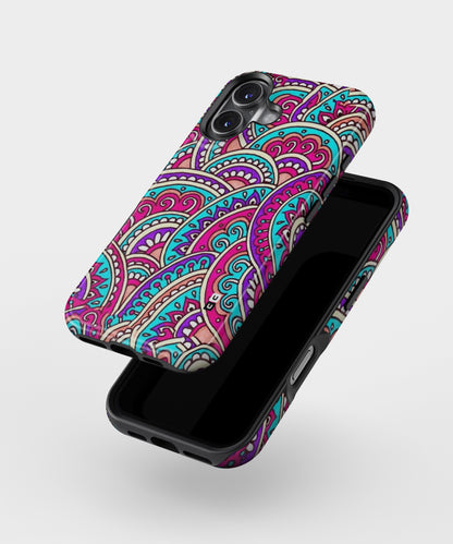 Abstract Rangoli Design MagSafe Bumper Case