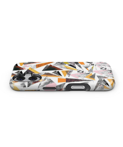 Abstract Sketchy Triangles MagSafe Bumper Case