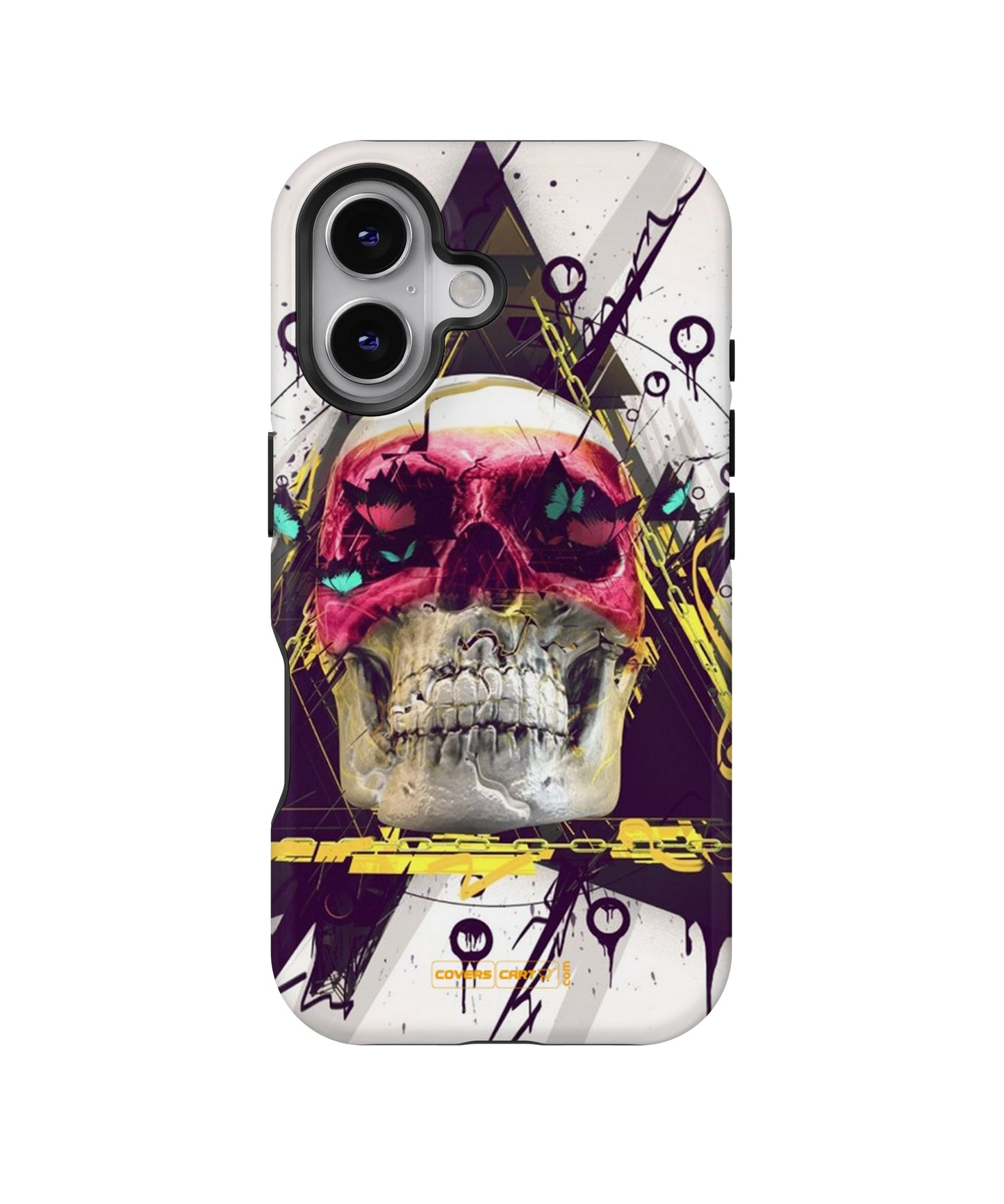 Abstract Skull MagSafe Bumper Case