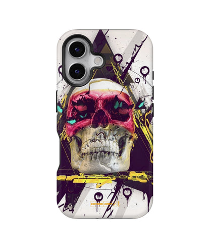 Abstract Skull MagSafe Bumper Case