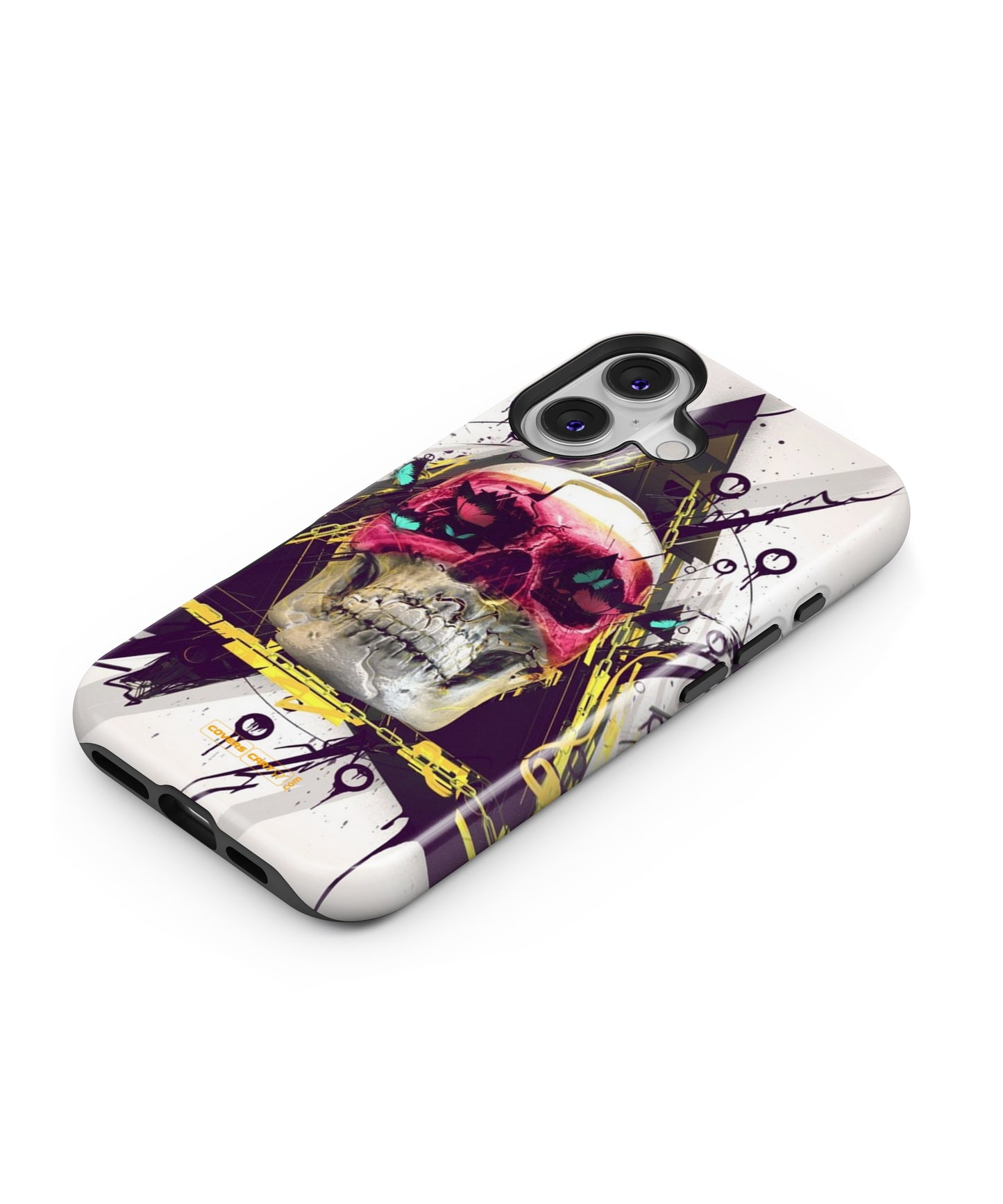 Abstract Skull MagSafe Bumper Case